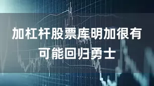 加杠杆股票库明加很有可能回归勇士